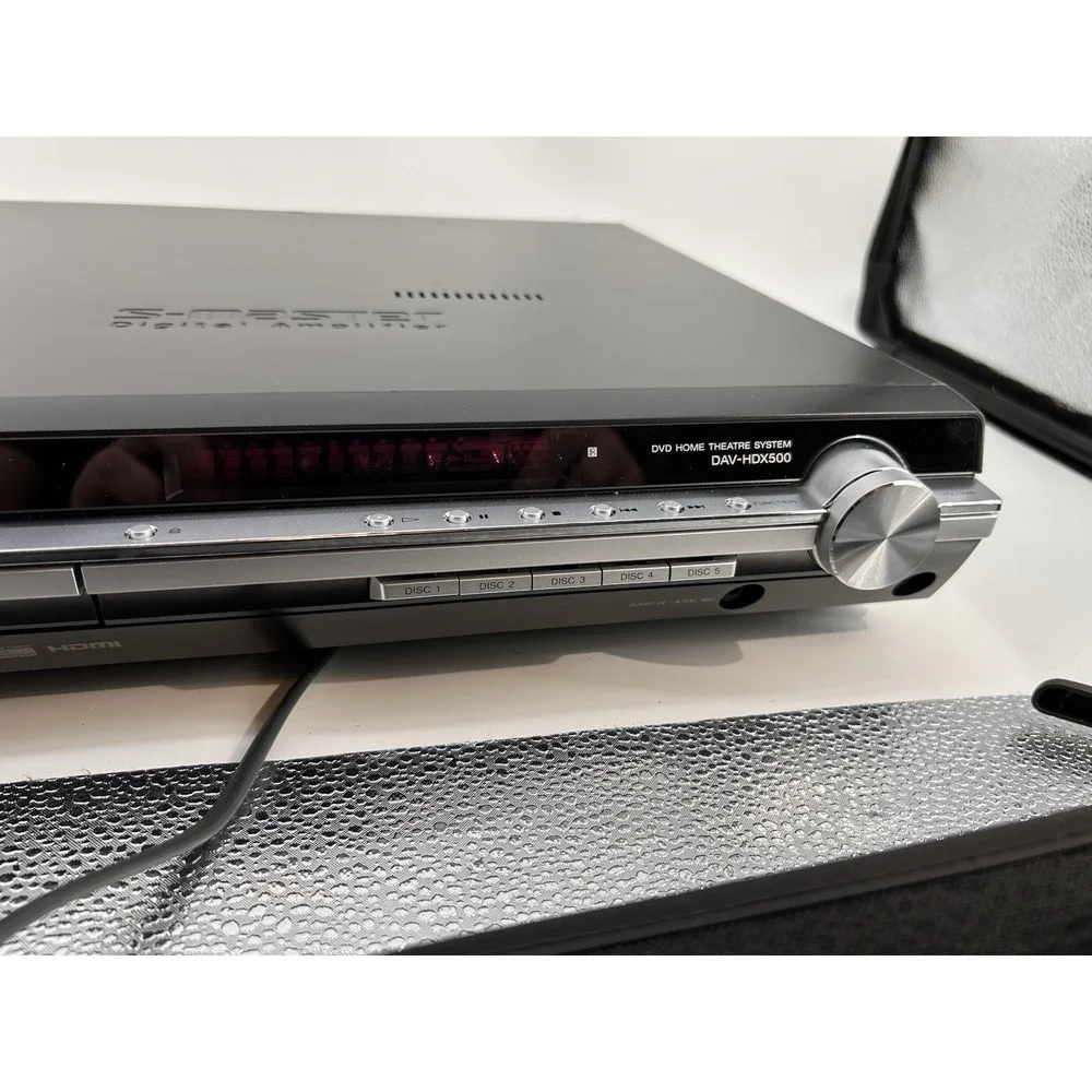 SONY DAV-HDX500 HDMI 5-DISC DVD Home Theatre System Digital Amplifier